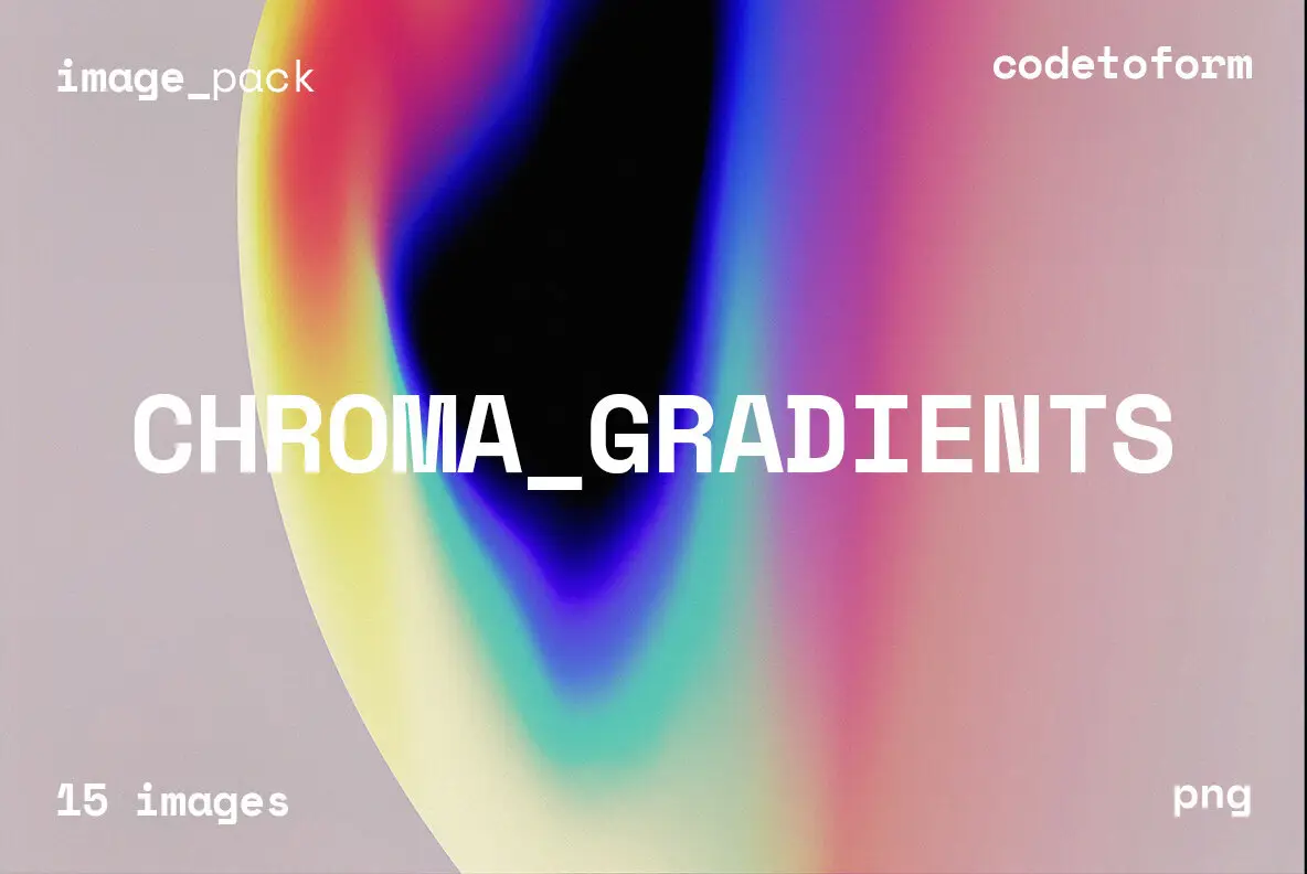 Chromatic Gradients Abstract Backgrounds