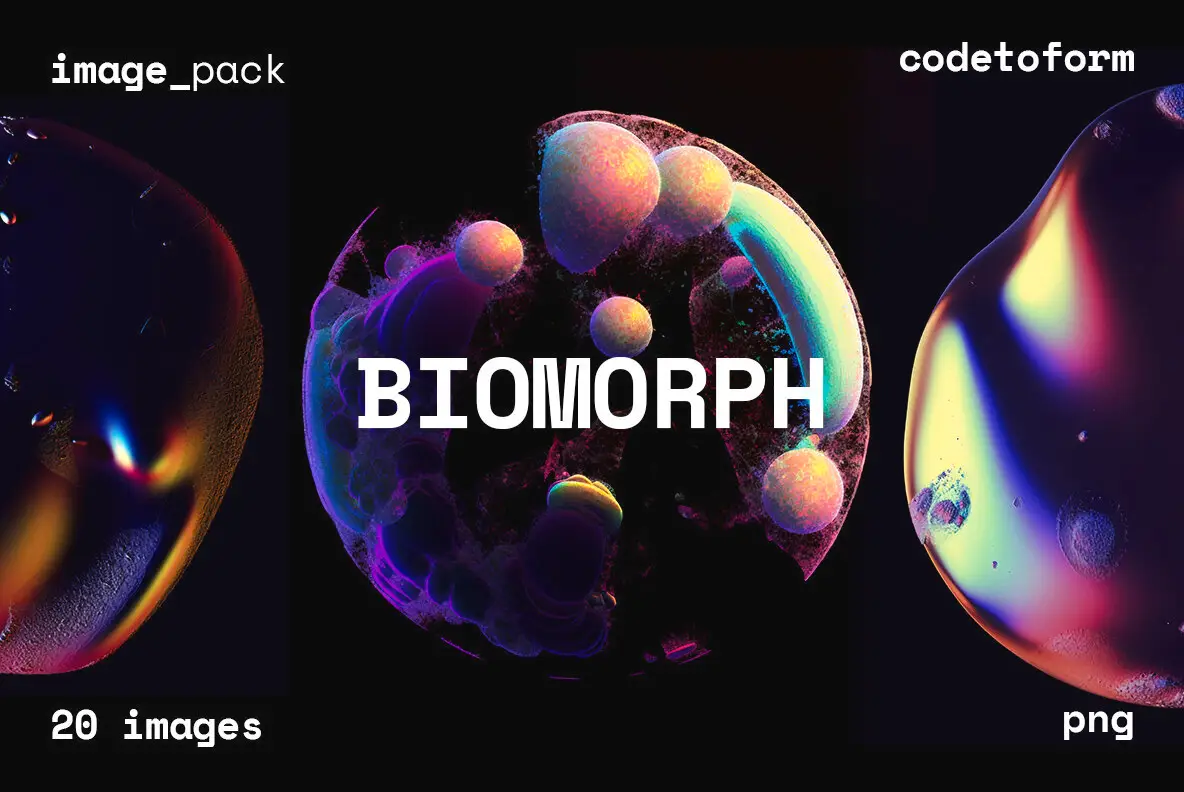 BIOMORPH Abstract Backgrounds