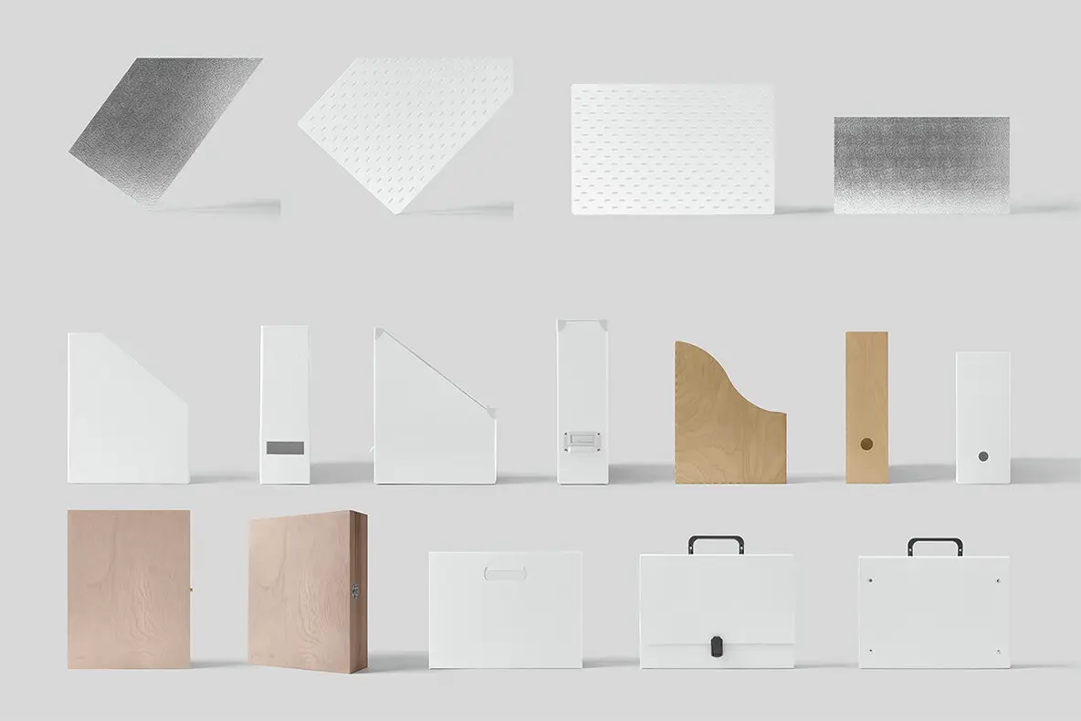 Front View Mockups - Studio Scenes Mockups - YouWorkForThem