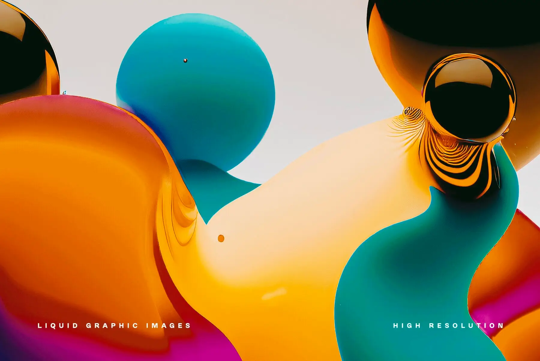 Liquid Graphics AIGenerated 3D Abstract Imagery for Designers