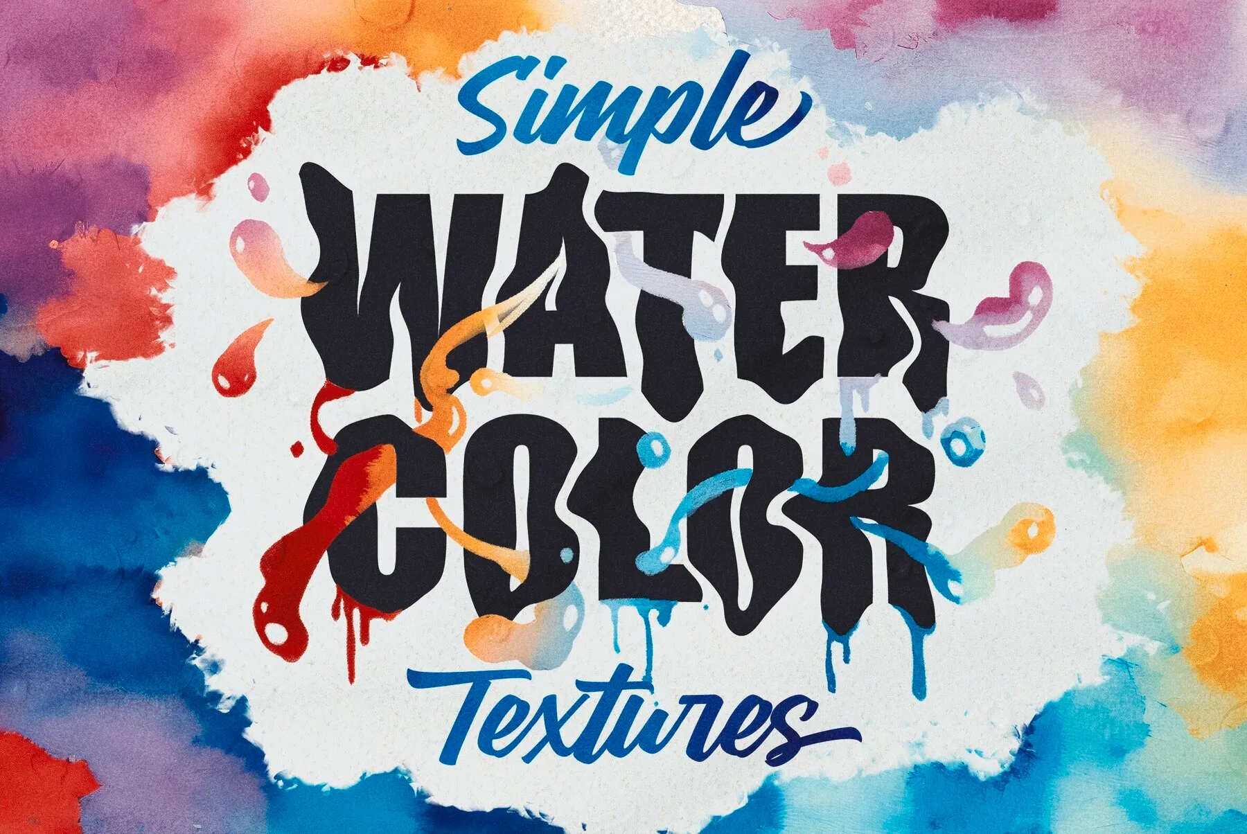 Simple Watercolor Textures