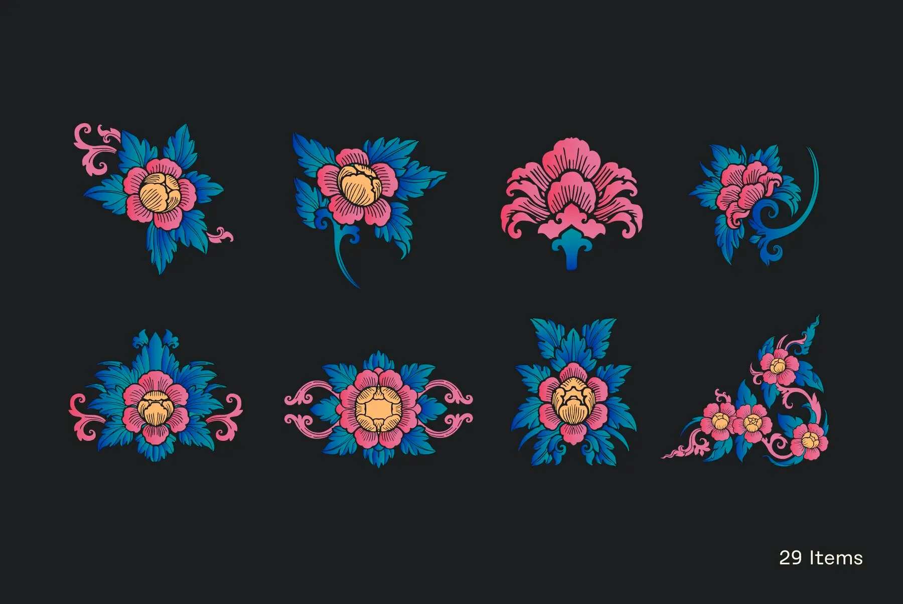 Asian Decorative Elements: The Majesty of Thailand in Your Designs ...