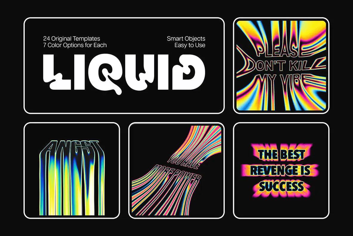 Liquid Text Effects Bundle