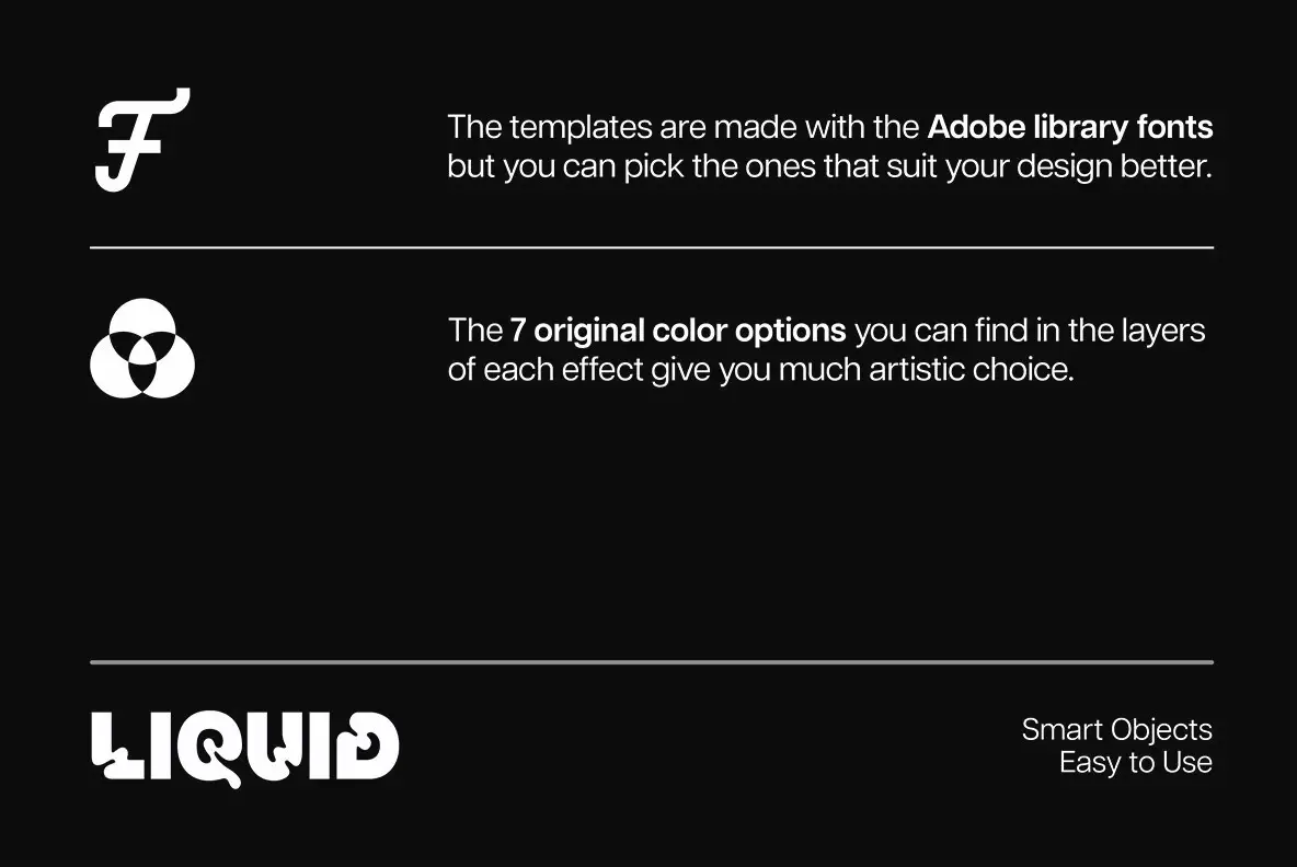 Liquid Text Effects Bundle YouWorkForThem