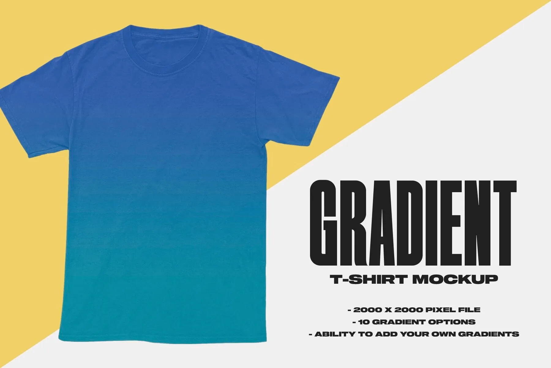 Gradient T-Shirt Mockup