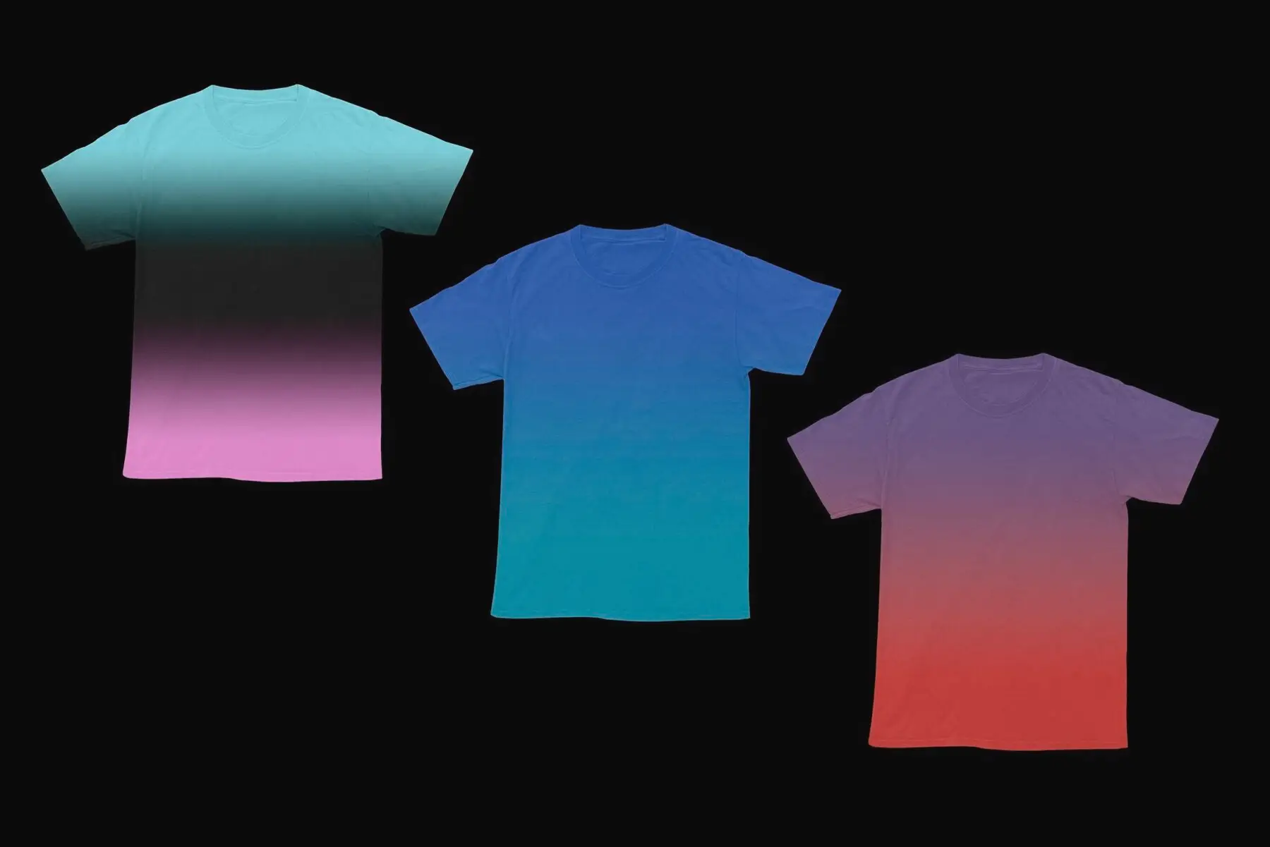 Gradient TShirt Mockup Graphics YouWorkForThem