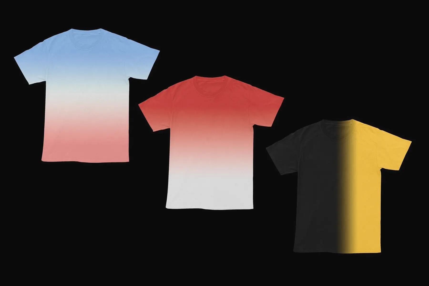 Gradient T-Shirt Mockup Graphics - YouWorkForThem