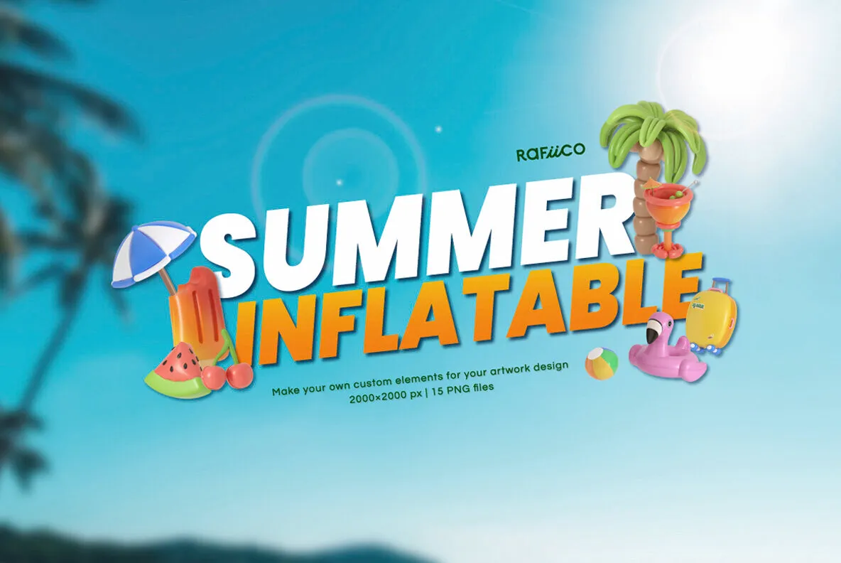Summer Inflatable 3D