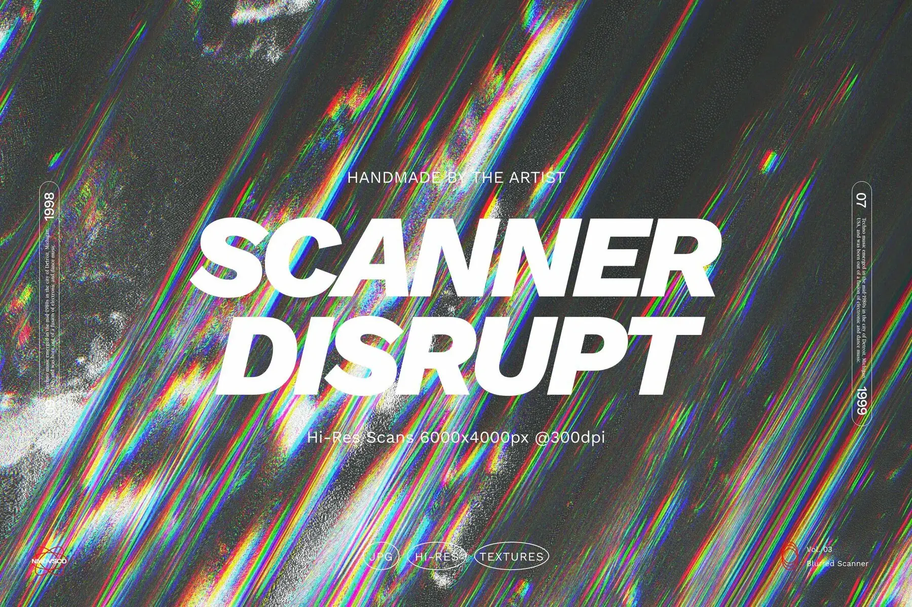 Scanner Disrupt High-res Textures