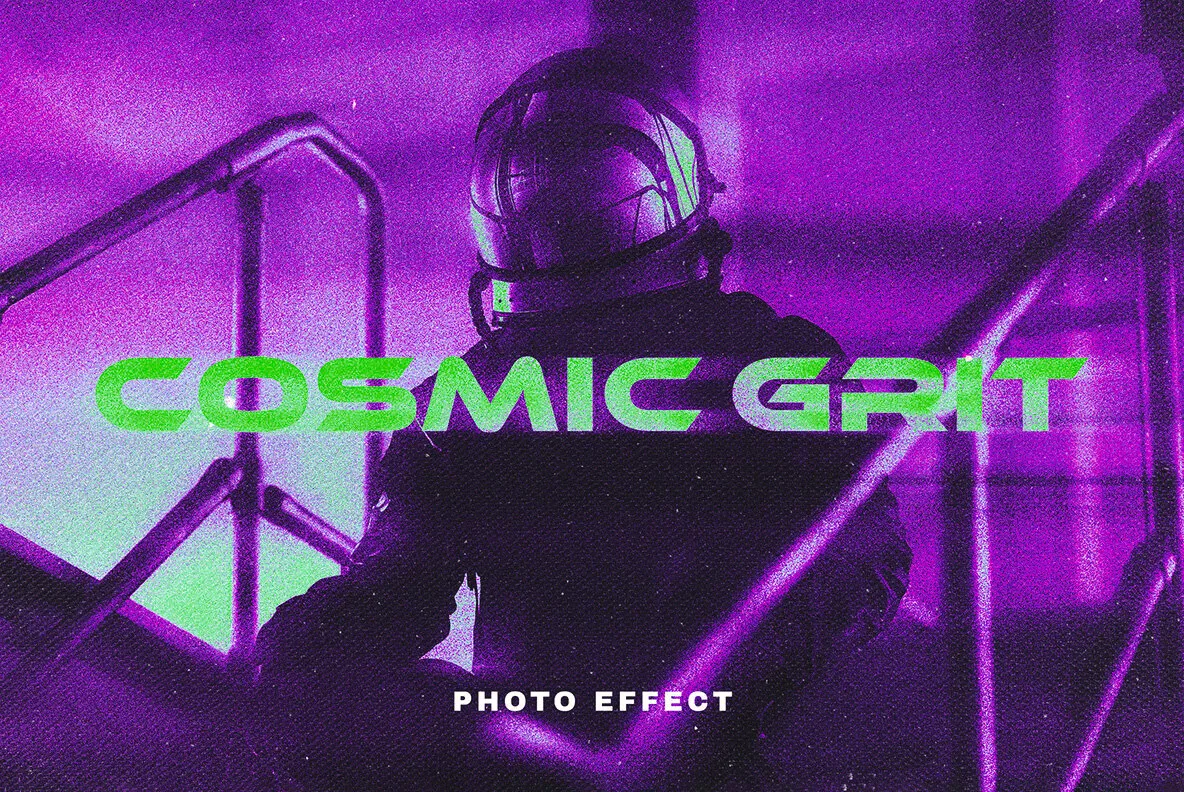 Cosmic Grit Photo Effect