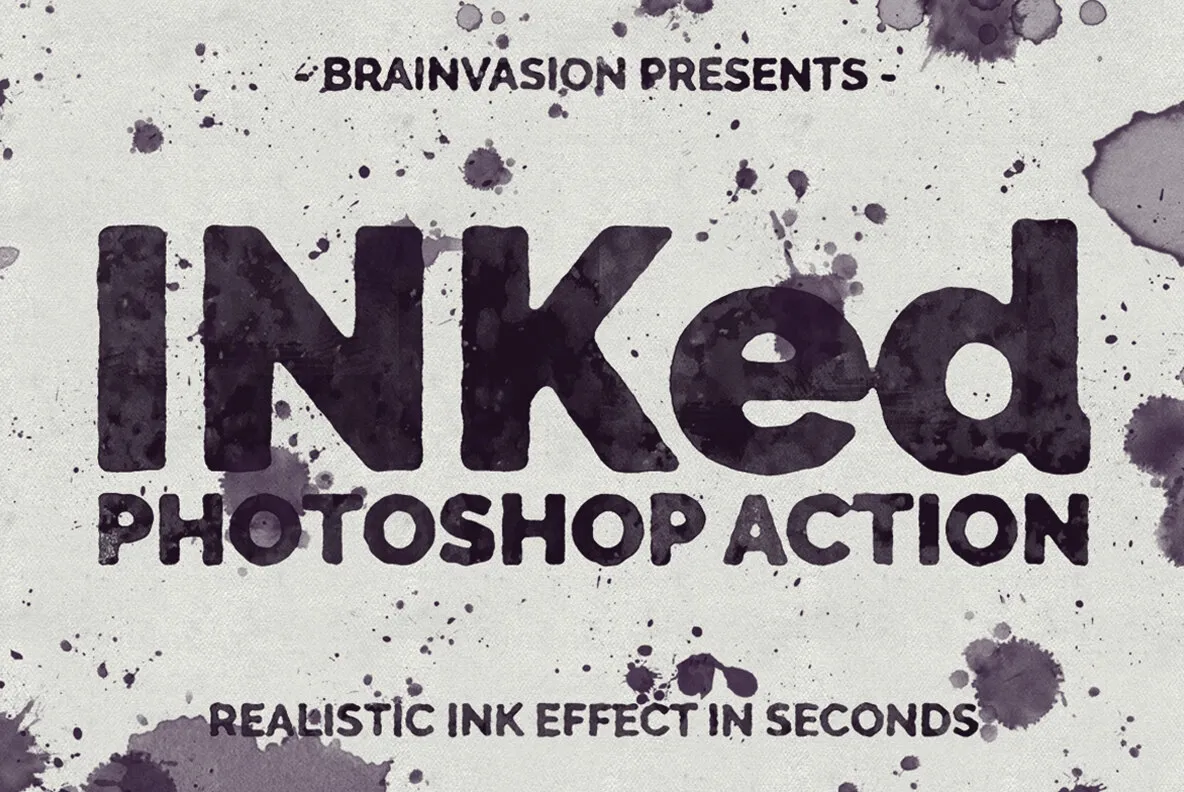 INKed - Photoshop Action Kit