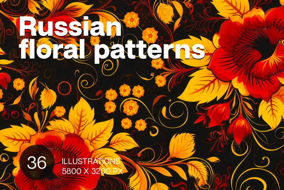 Russian Floral Patterns