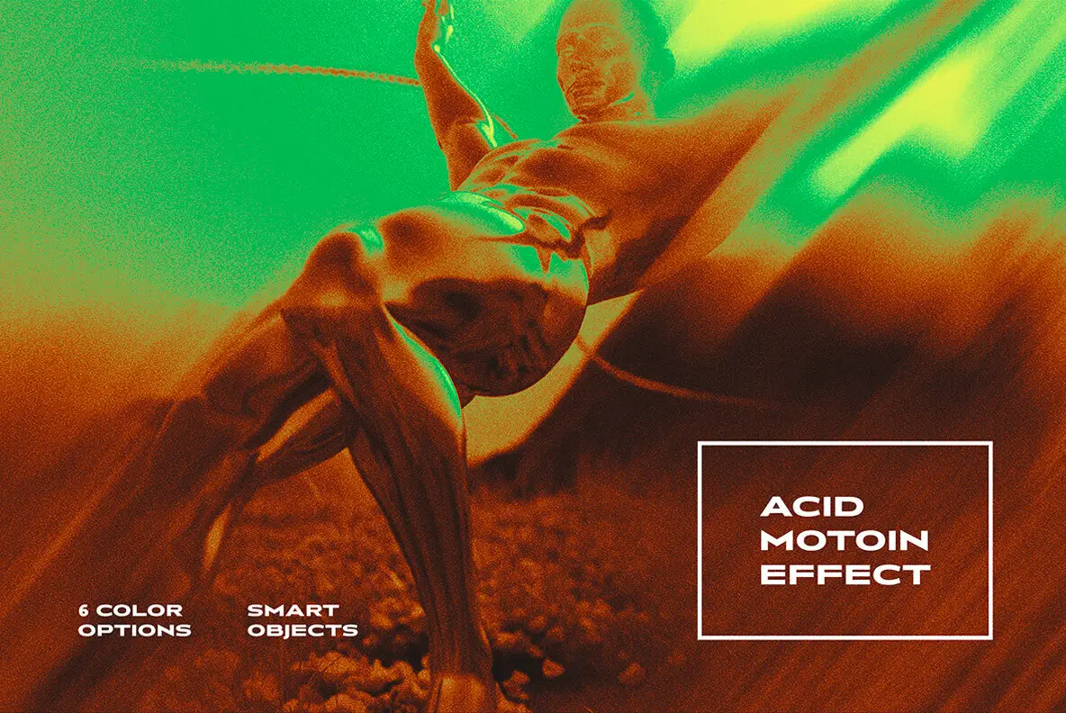 Acid Motion Photo Effect