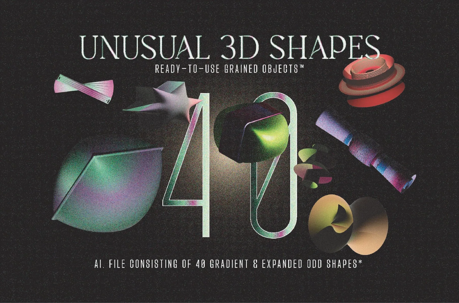 Unusual 3D Shapes Pack