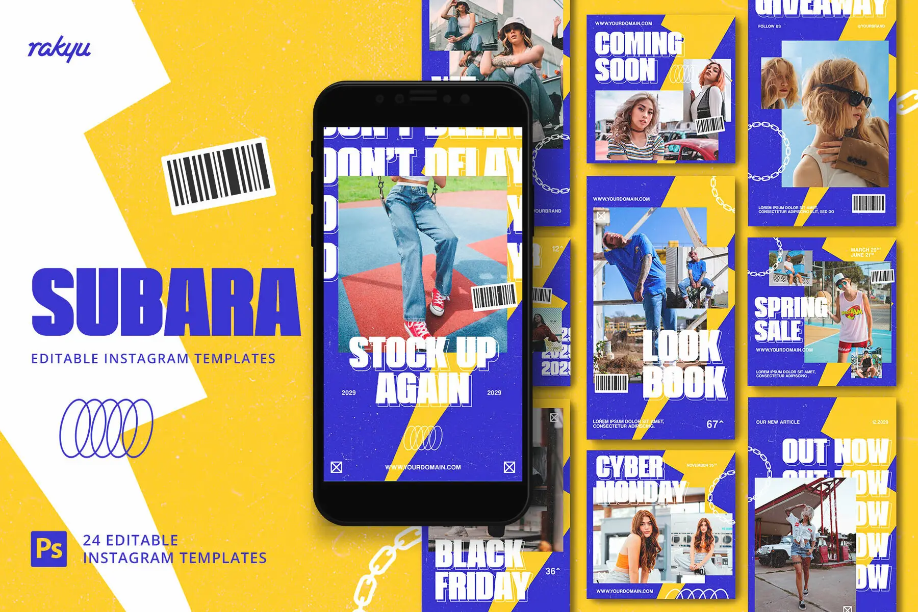 Subara - Instagram Templates