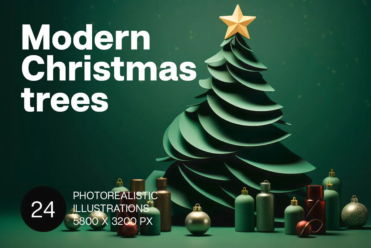 Modern Christmas Trees