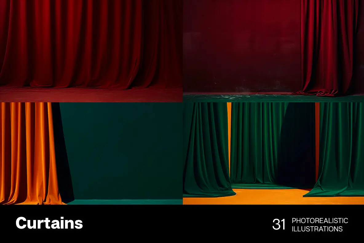 Curtains Graphics - YouWorkForThem