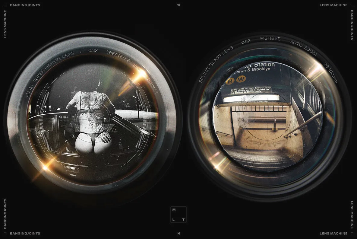 Spying Glass - Fisheye Photoshop Effect