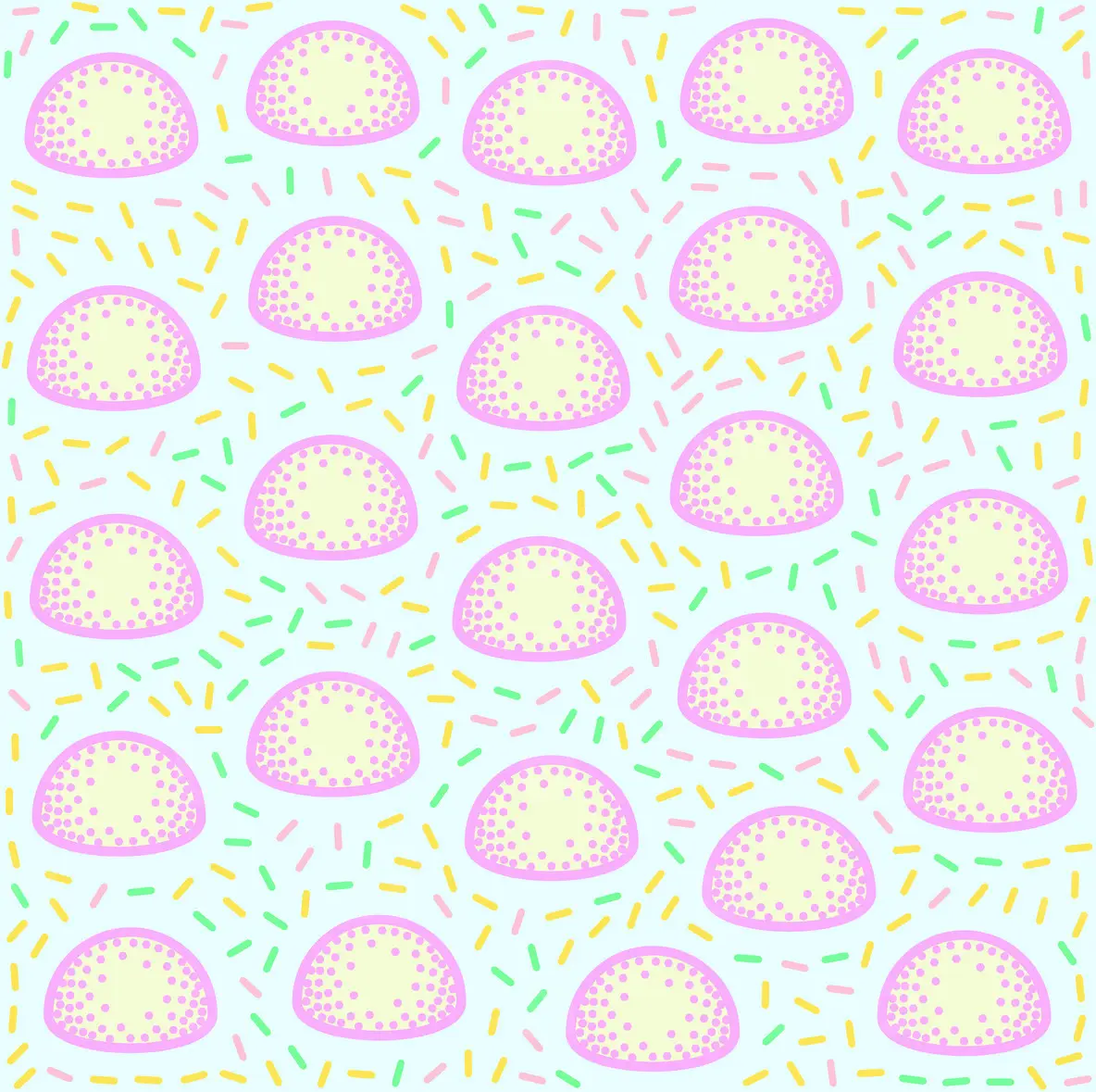 Repeating geometric pattern