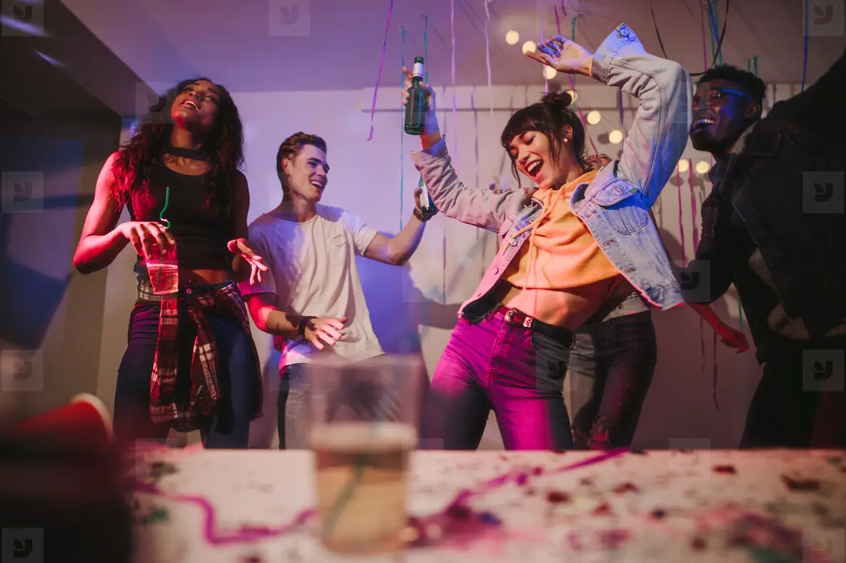 House Party People Dancing