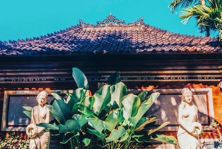 Tropical pool at Bali