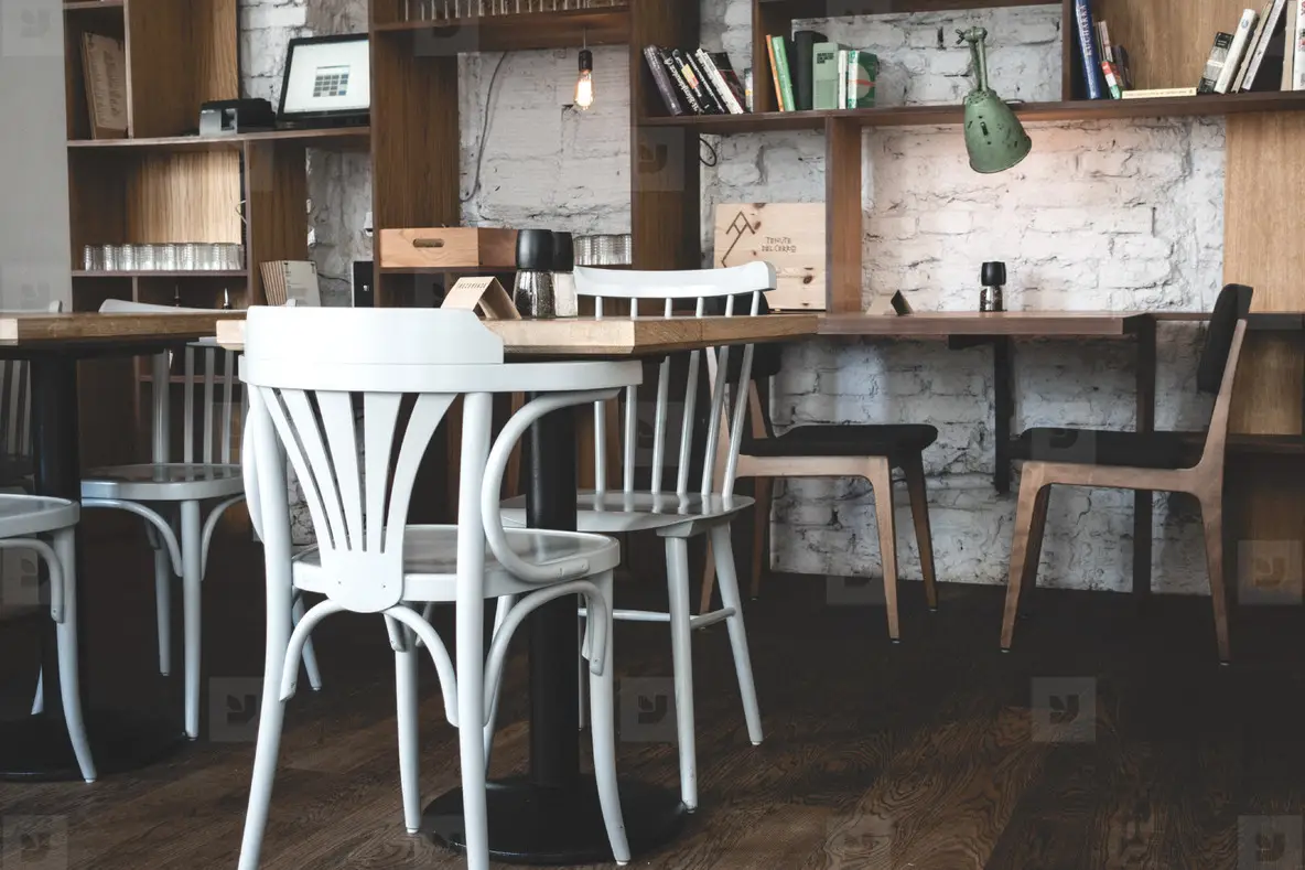 Interior Of Cozy Restaurant Photo (153213) YouWorkForThem