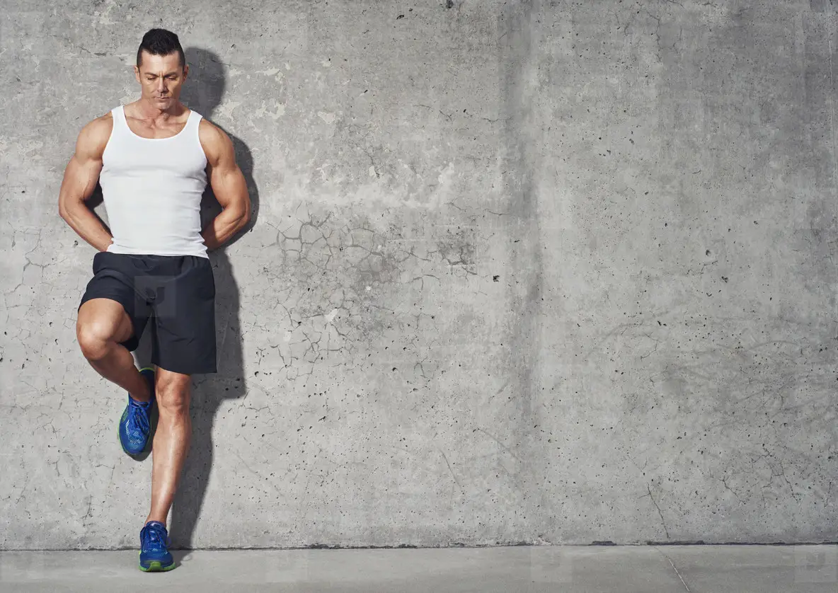 Fit Build Fit And Healthy Man, Muscular Build Portrait Photo (167965 ...