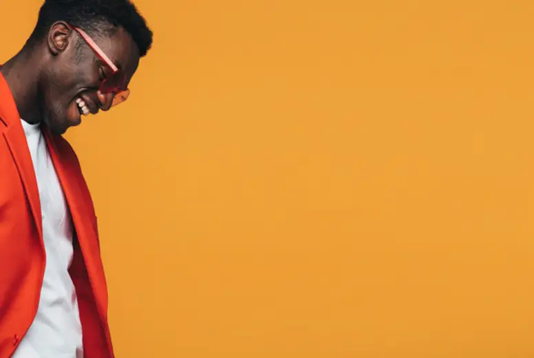 Handsome african man