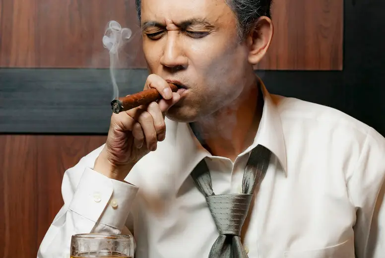 cigarette smoke dogs Classy Dog Smoking a Cigarette by War Is Hell Store