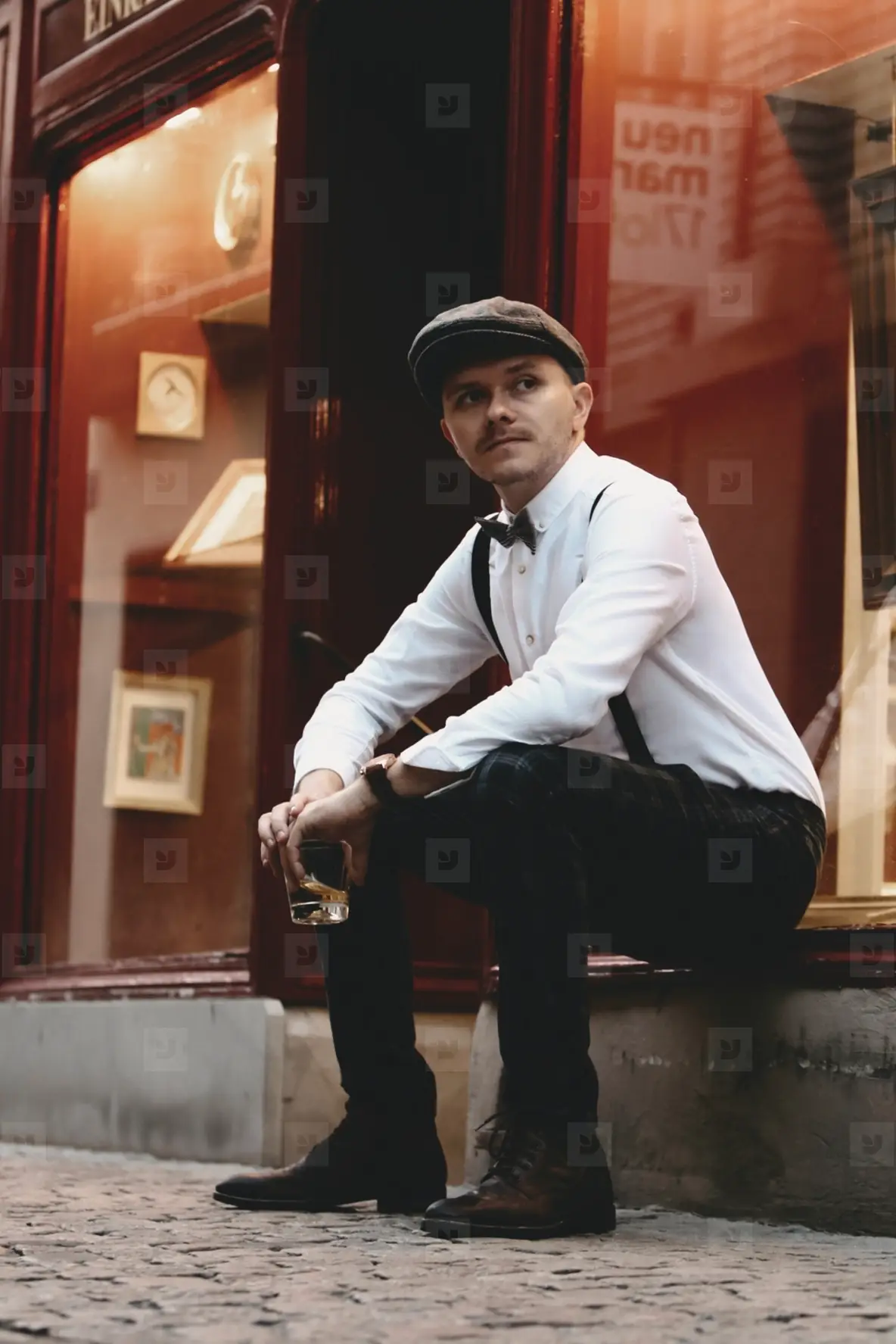 Dapper Man In A Vintage Suit 14 Photo (242575) - YouWorkForThem