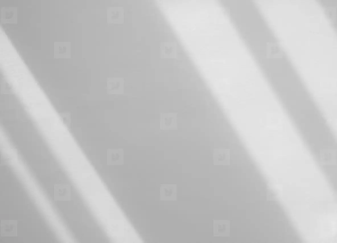 Window natural shadow overlay effect on white texture background