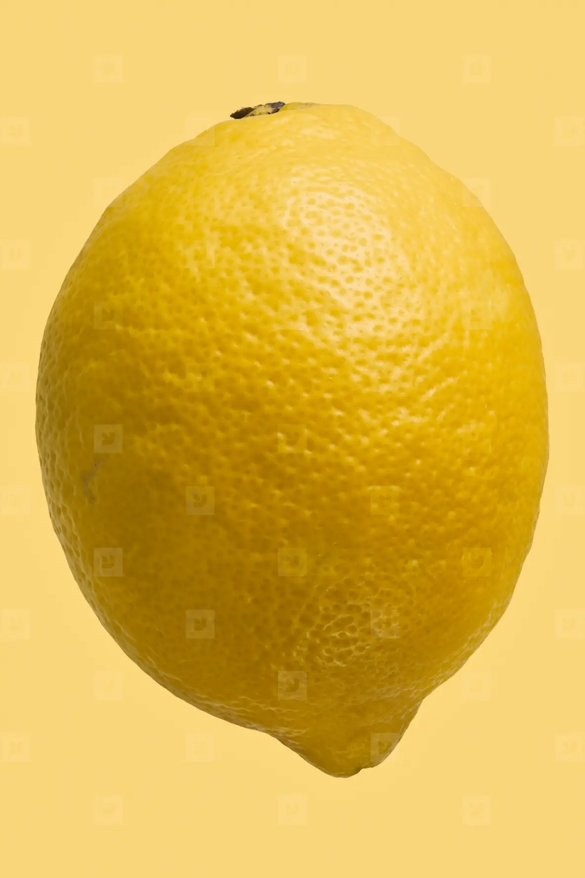 Close Up Dimples On Vibrant Whole Yellow Lemon Photo (258031 ...