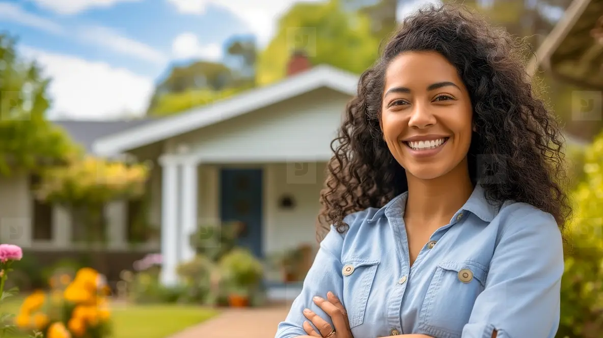 Proud Home Owner Woman Photo (283718) - YouWorkForThem