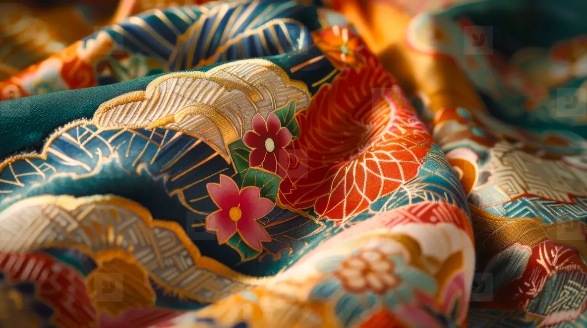 Japanese Fabric Pattern Photo (291153) - YouWorkForThem