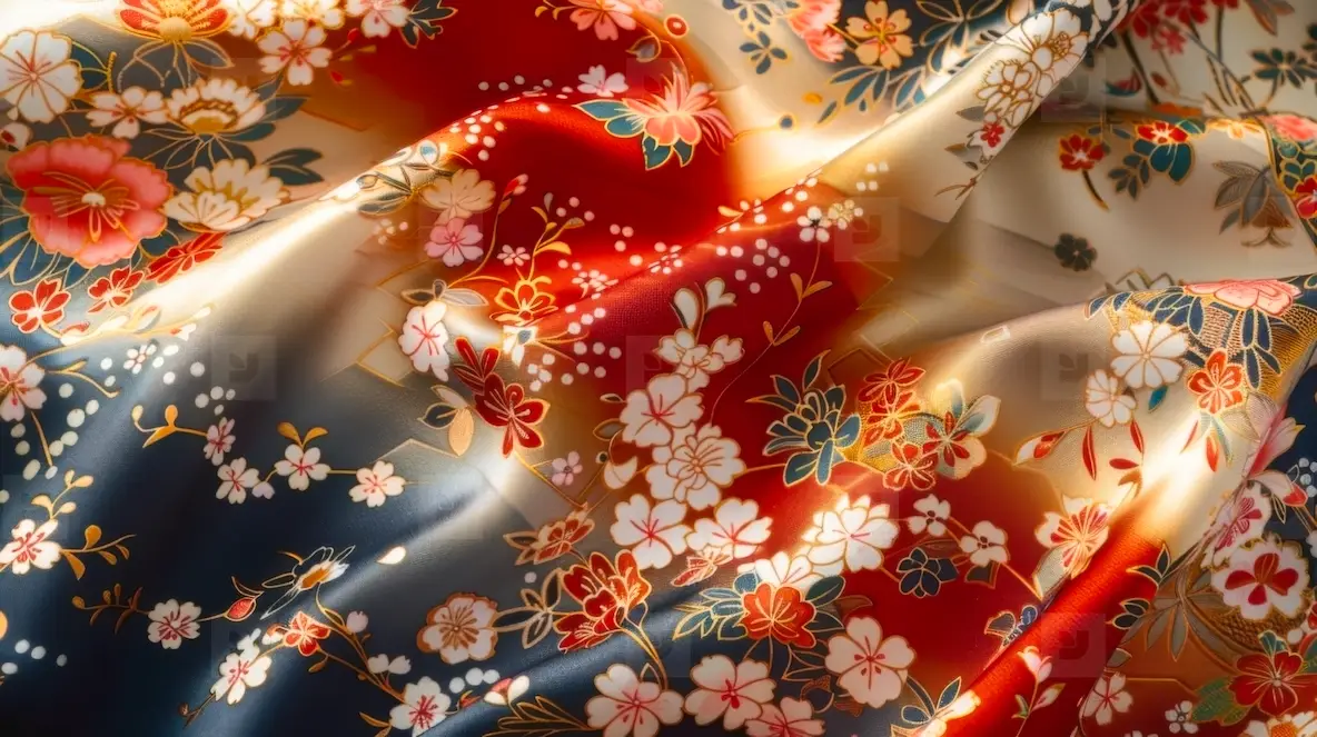 Japanese Fabric Pattern Photo (291172) - YouWorkForThem