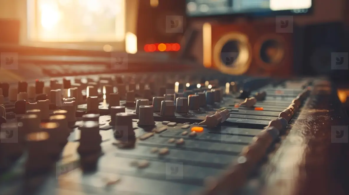 Modern Music Record Studio Control Desk Photo (292164) - YouWorkForThem