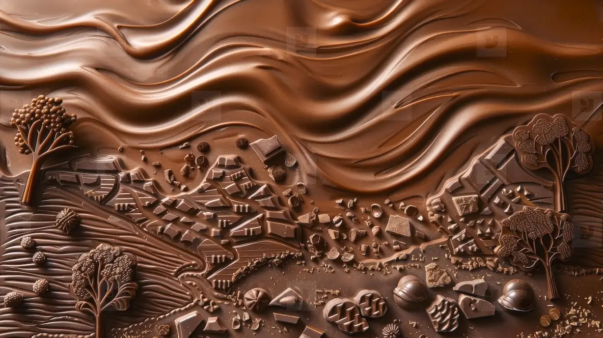 Chocolate Landscape Photo (294156) - YouWorkForThem