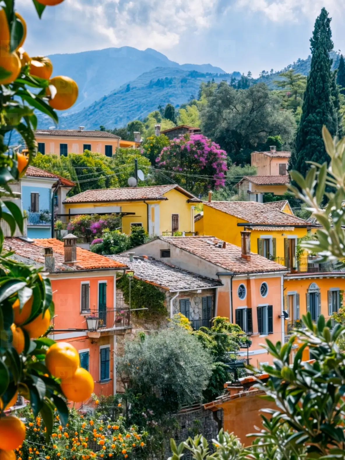 Small Italian Town Photo (302569) - YouWorkForThem