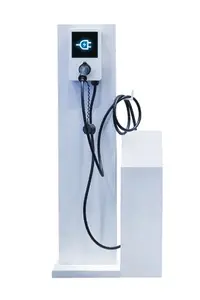 Power cable pump plug in charging power to electric vehicle EV c