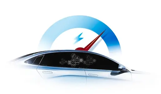 Concept of Power cable pump plug in charging power to electric v