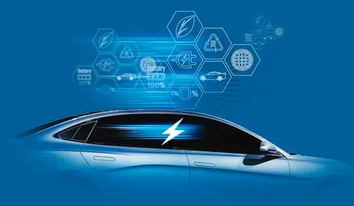 Concept of Power cable pump plug in charging power to electric v