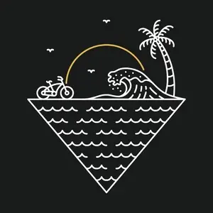 Cycling to the Waves