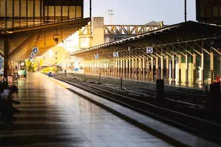 Bangkok  Thailand   March 3  Hua Lamphong Railway Station was r