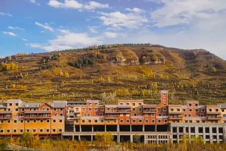 Resort development mountainous region photography