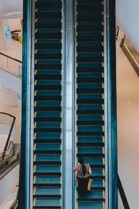 Escalator in Mall