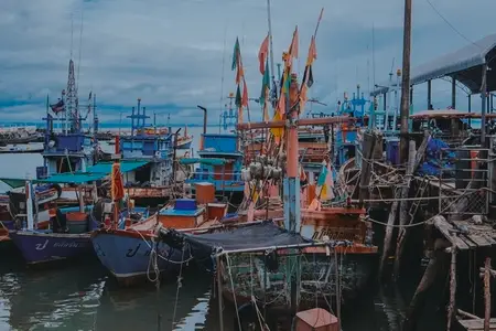 Fishing Boats in Thailand