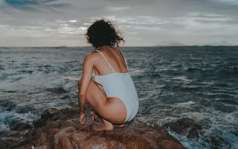 Woman at Beach