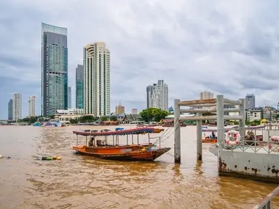 BANGKOK  THAILAND   AUGUST 26  2025  The atmosphere is cloudy a