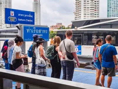 BANGKOK  THAILAND   AUGUST 26  2025  The atmosphere is cloudy a