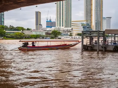 BANGKOK  THAILAND   AUGUST 26  2025  The atmosphere is cloudy a